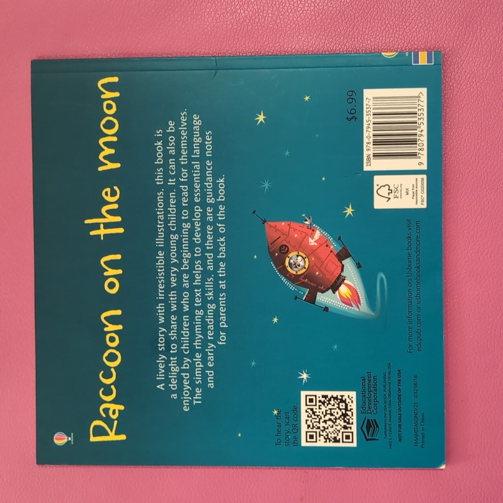 Racoon On The Moon By Russell Punter And David Semple - Picture 2 of 2